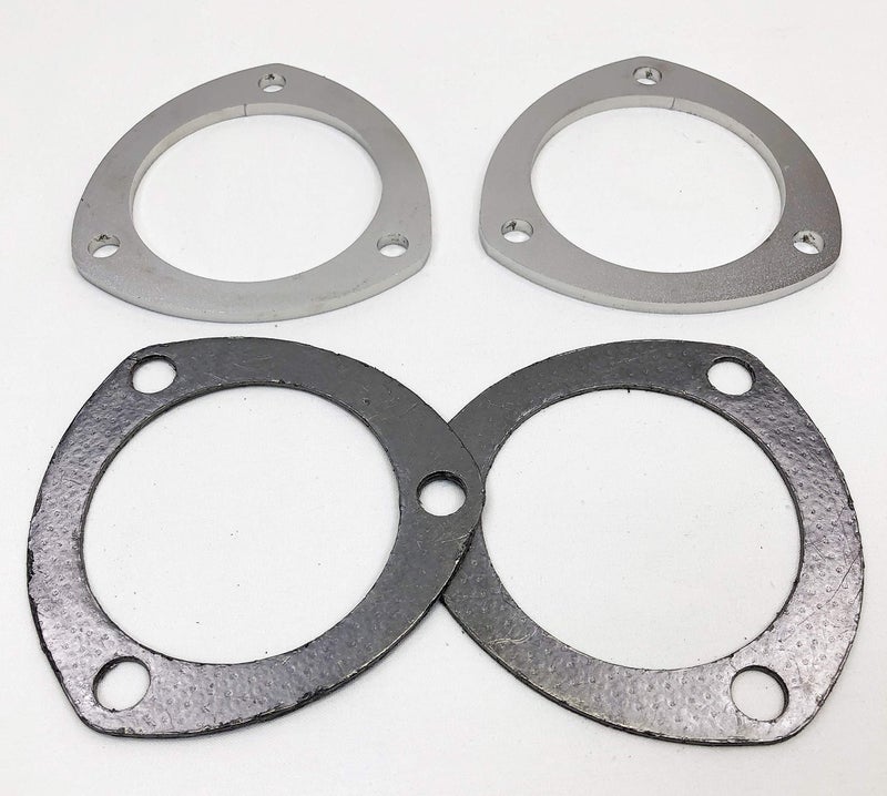 WESDON 3.00" Header Collector Flange Ring 3 Bolt 3/16" 304 Stainless Steel WHGK300 Wesdon Flange - Image 2